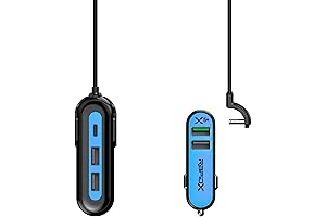 Rapid X5 Car Charger with 5 USB Ports