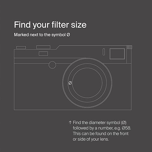 Miniatura 8 de Urth Kit de filtro de lente magnética UV + polarización circular (CPL) de 2.165 in (Plus+)