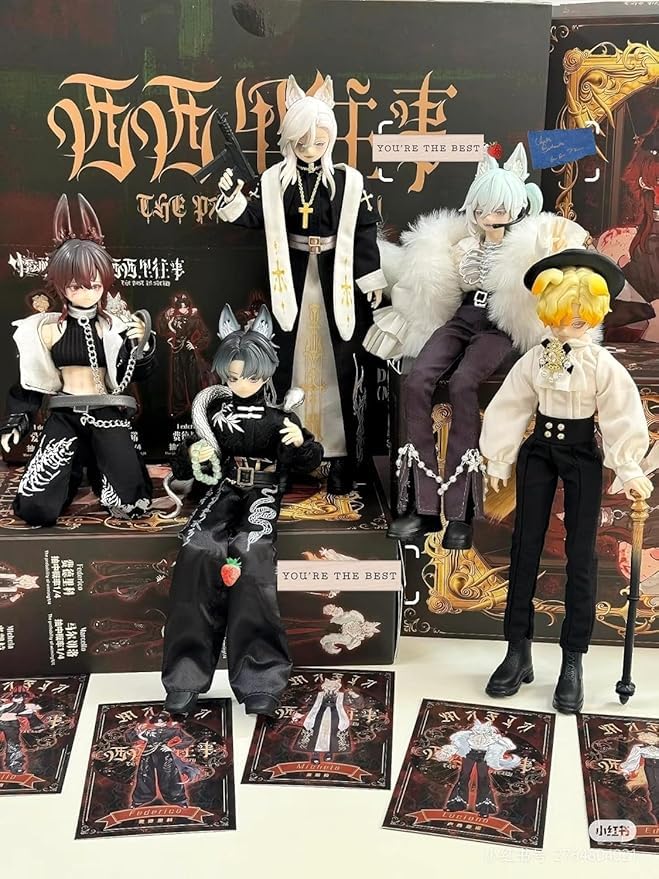 アニメ フィギュア36点セット 全未開封品 Amazon.co.jp: ボールジョイント 人形 服付き 完全セット シシリー往事