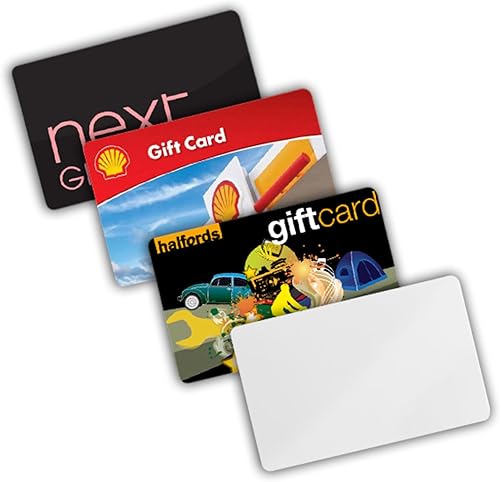 Miniatura 6 de BABIQT - 30 tarjetas de PVC CR80 de 30 mil, tarjetas de PVC en blanco de calidad para impresoras de tarjetas de identificación fotográficas