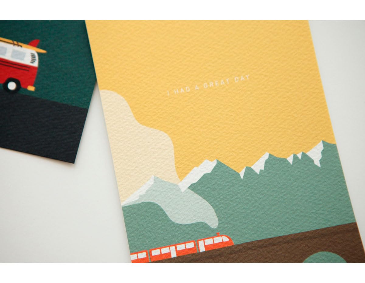 Dailylike Travel Illustration Card 10 x 15 cm, 10x15cm - Image 3