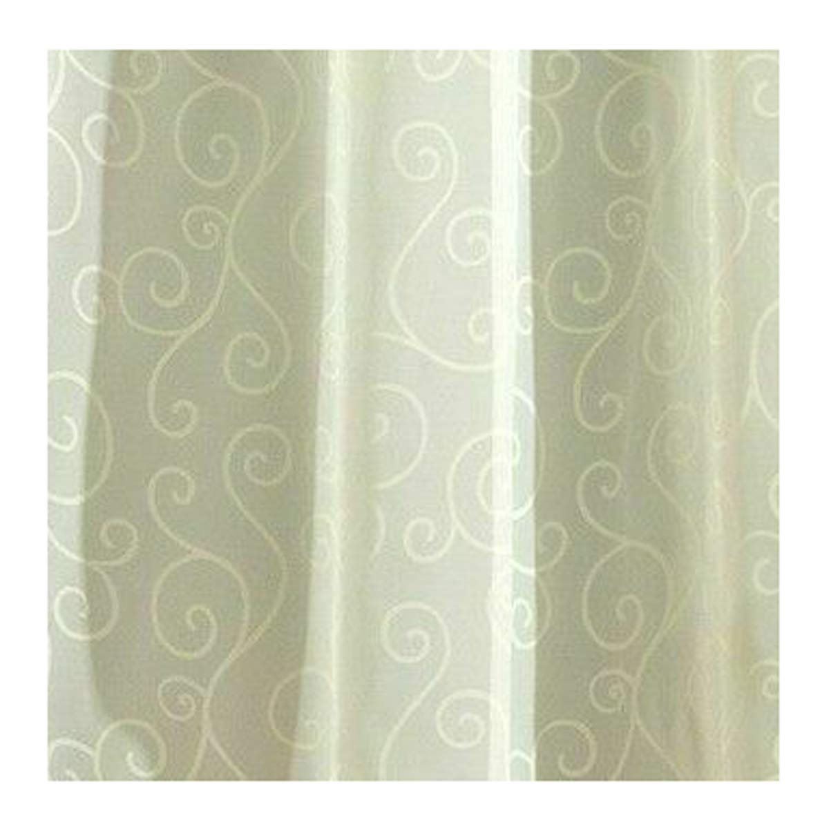 Heimtexland Tenda A Occhielli In Voile – 245x140 Cm, Ricamo Fiori Galleggianti, Bianco Puro, Pronto Da Appendere - 4