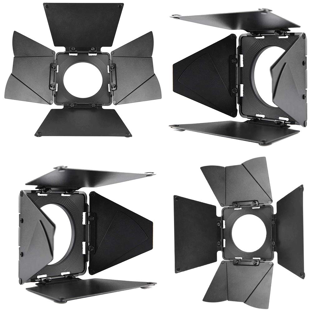 GODOX SA-08 8 foglie Barndoor per S30 Focusing LED Light