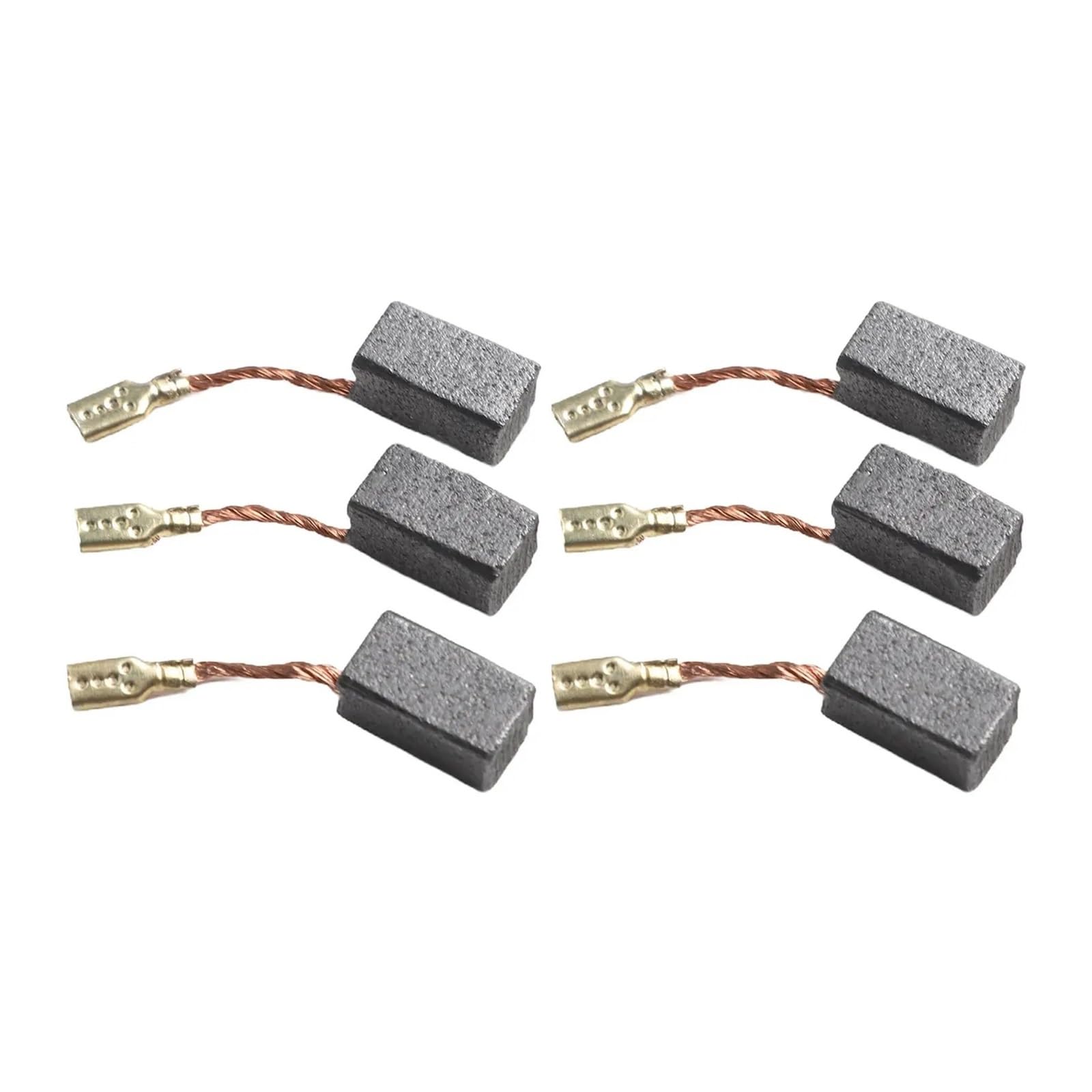 6 cepillos de carbono for 6,5 * 8 * 13mm GWS 7-100 GWS 7-115 E GWS 7-125 GOP250CE GWS720 repuestos for amoladora angular