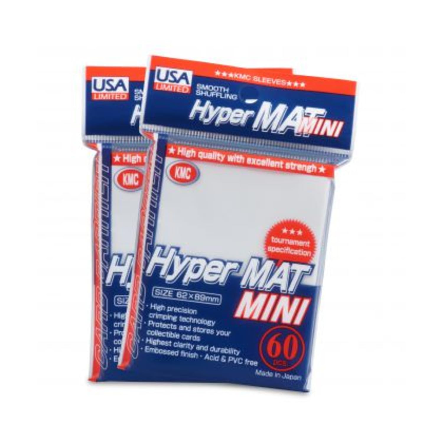 Amazon.co.jp: KMC ミニハイパーマットスリーブ 60枚パック