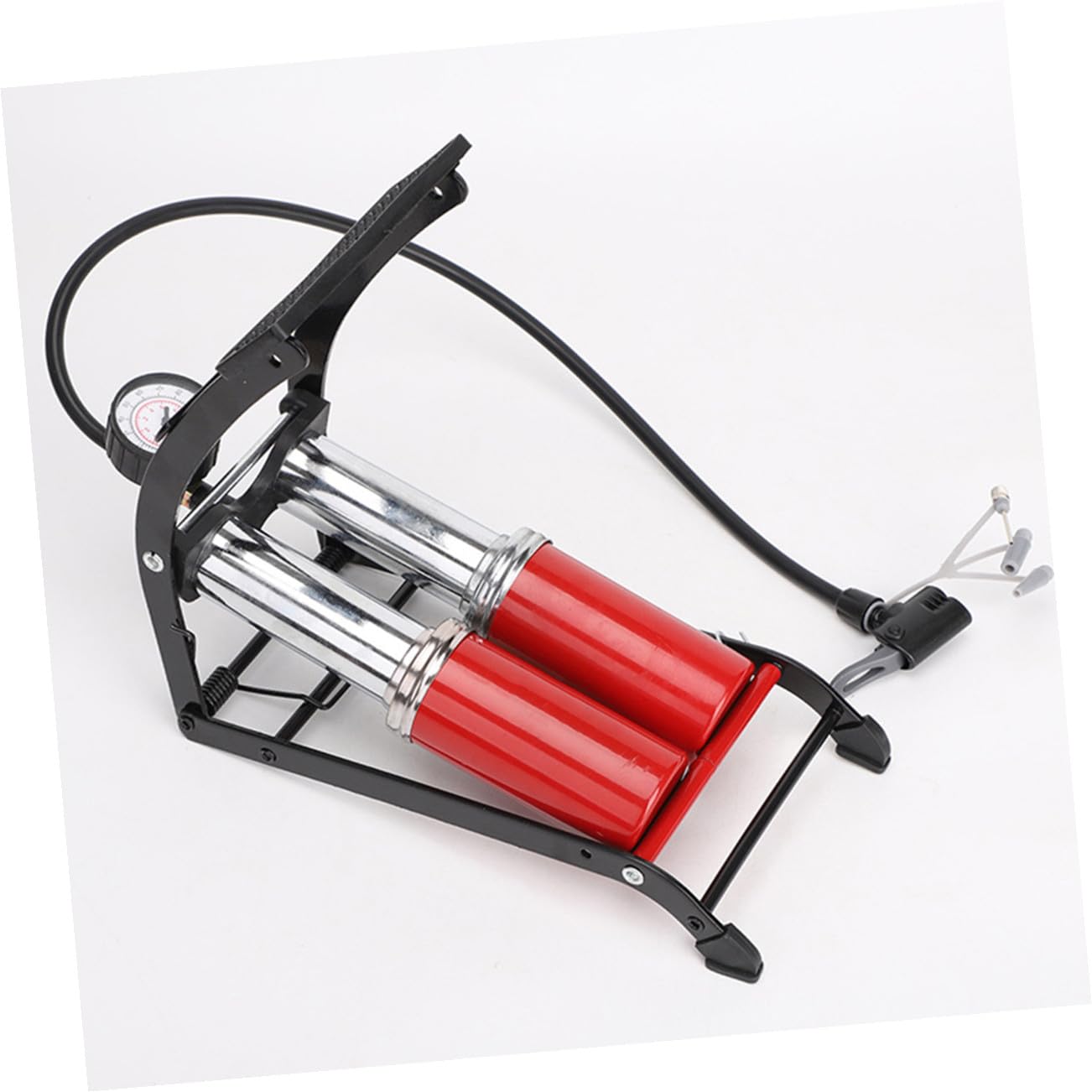 Fußpumpe Inflator Zyklus Fahrrad Luftdruck Pedalluftpumpe Luftdruck der Pedale