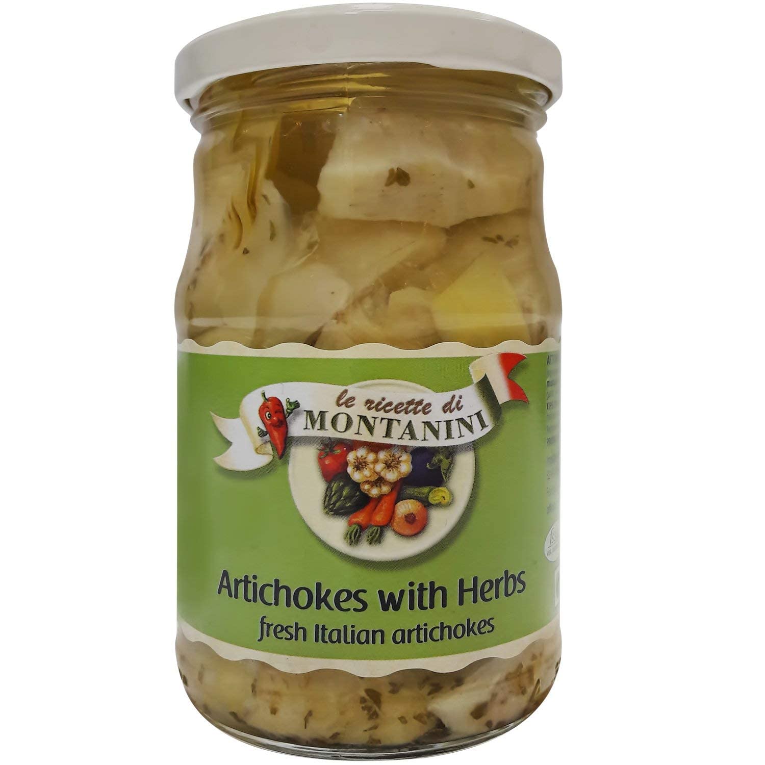 Montanini Artichokes with Herbs, 280g