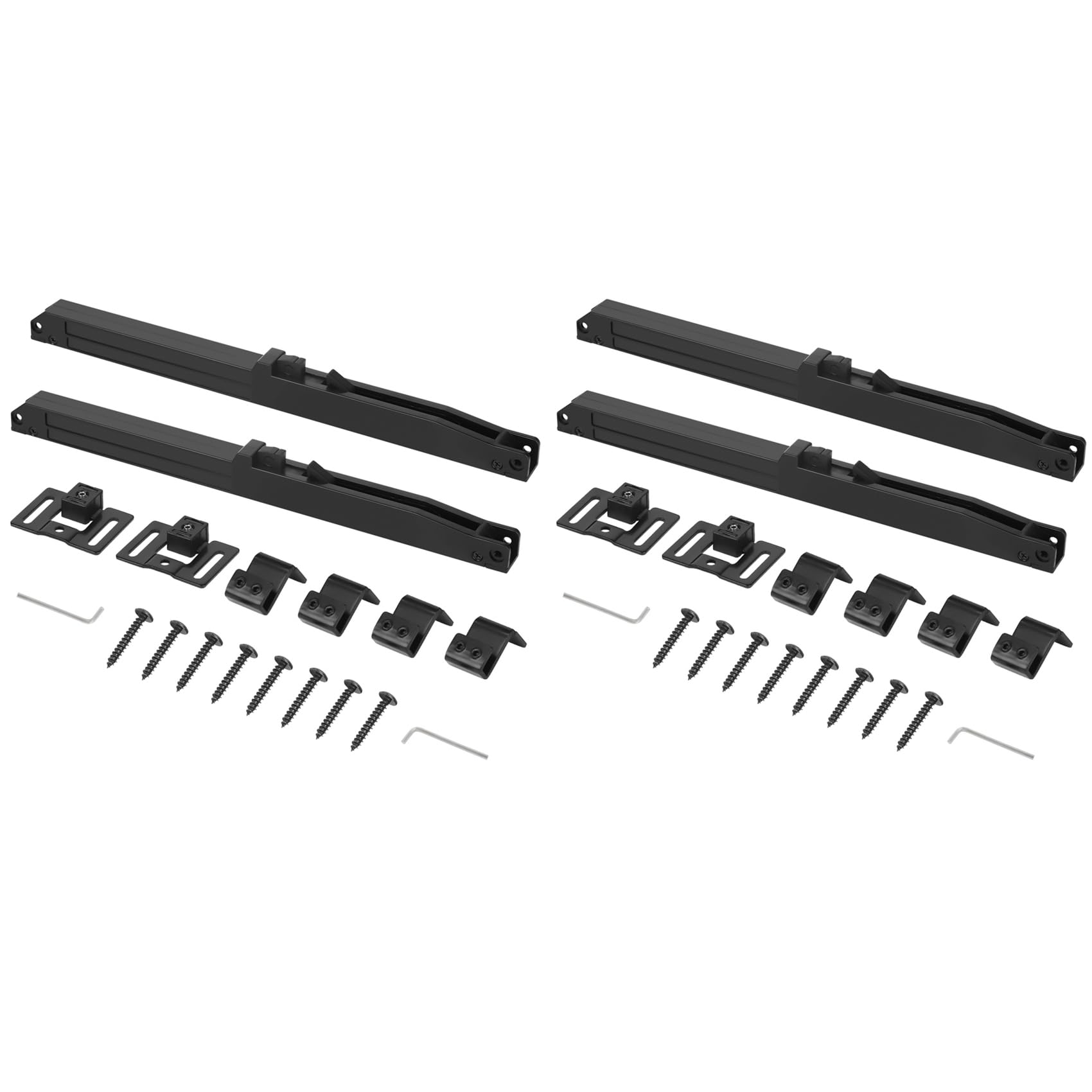 Jnchdghwa As Shown 2 Set Barn Door Soft Close Mechanism Spring Buffer Slide Damper Hardware For Damper Sliding Barn Door Hardware Track Kit