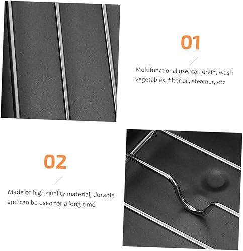 Miniatura 9 de UPKOCH Gadget para hornear utensilios de cocina utensilios de pan para pan inoxidable tapa de sartén juego de utensilios para hornear