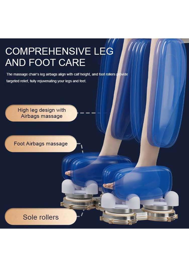 Spine Jedex Full Spin Solutions Full Body Electric Massage Chair, Zero Gravity Reclineer with LCD display, gray