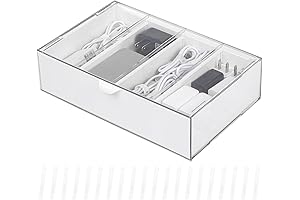 Yesesion Cord Organizer Drawer: Declutter Your Cables with Style