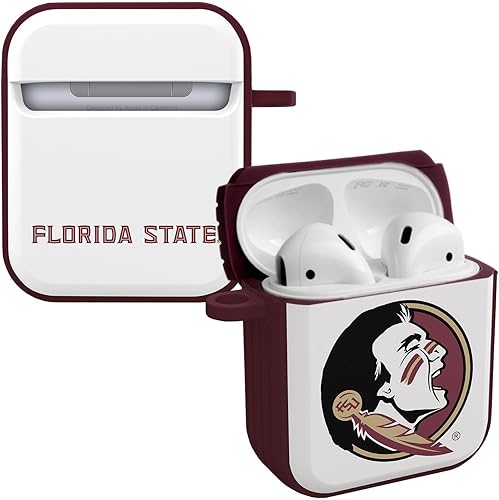 Miniatura 12 de Affinity Bands Florida State Seminoles Champion Series HDX - Funda compatible con Apple AirPods Pro Champion Series,Camo,Clásico,bermellón
