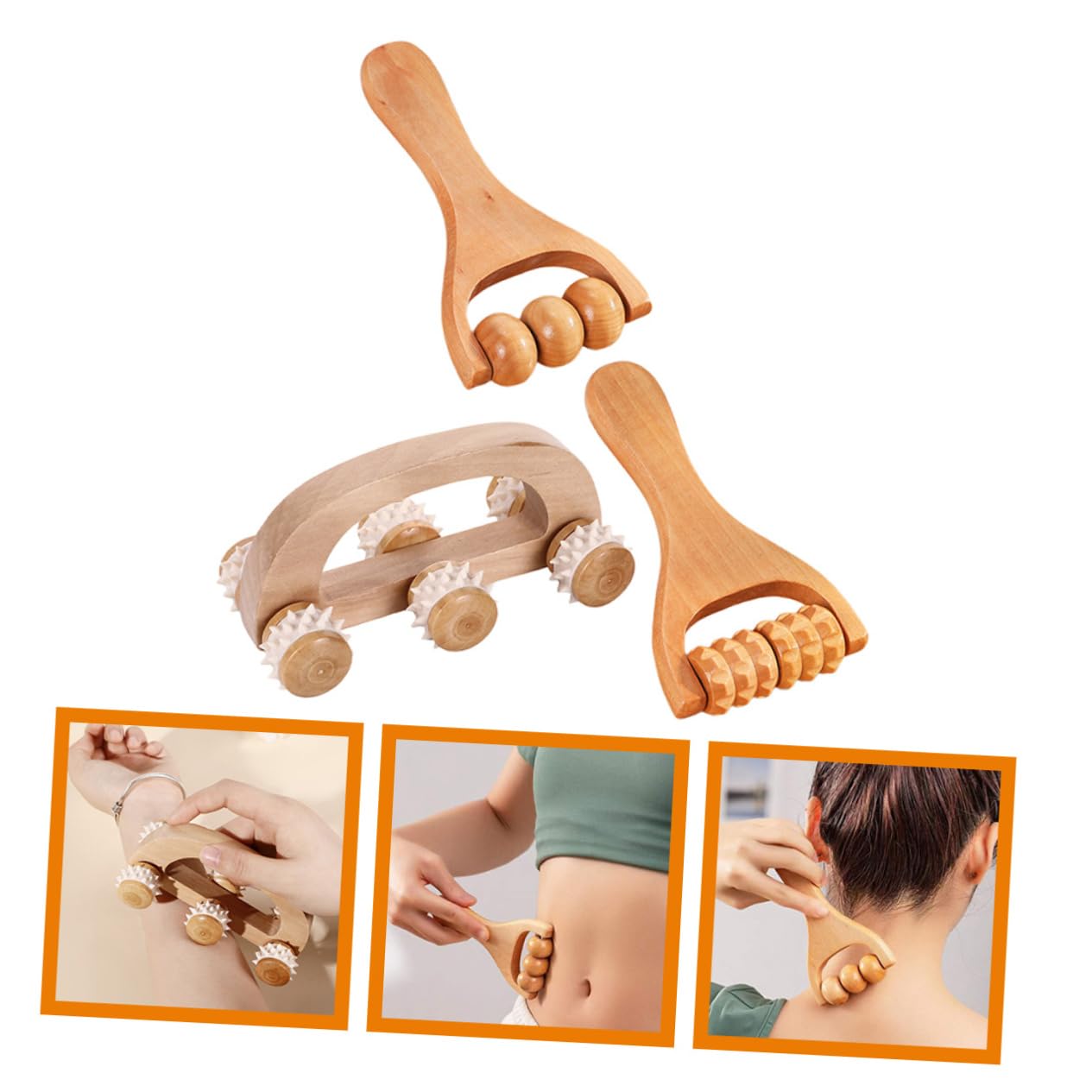 Healvian 2 Set Set Massaggiatore Muscoli Articolazioni Funzionamento Manuale Massaggiatore A Massaggiatore Manuale Per Gambe Massaggiatore Per Piedi E Polpacci 3 pezzi * 2