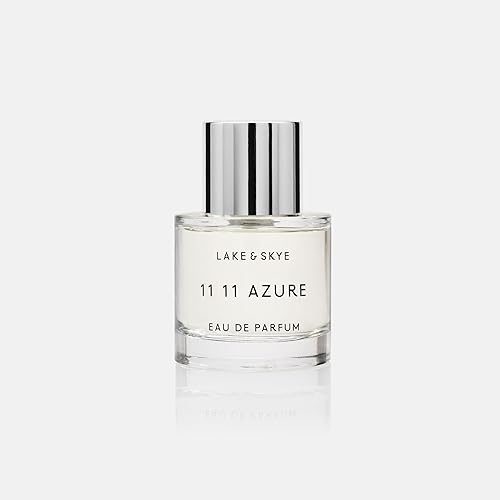 Lake & Skye 11 11 Azure Eau de Parfum 1.7 fl oz (1.7 fl oz) Transparente, Floral, Almizcle Lake & Skye 11 11 Azure Eau de Parfum 1.7 fl oz (1.7 fl oz) Transparente, Floral, Almizcle