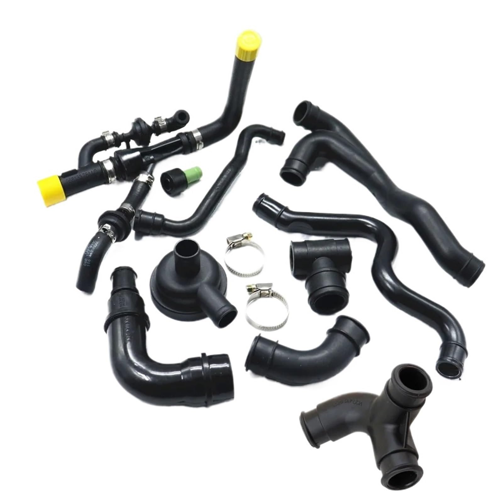 Jhytvbmloi 12Pcs Pcv Valve Fit For Audi A3 A4 A6 For Vw Golf Beetle For Jetta For Passat Crankcase Breather Hose Pipe Valve