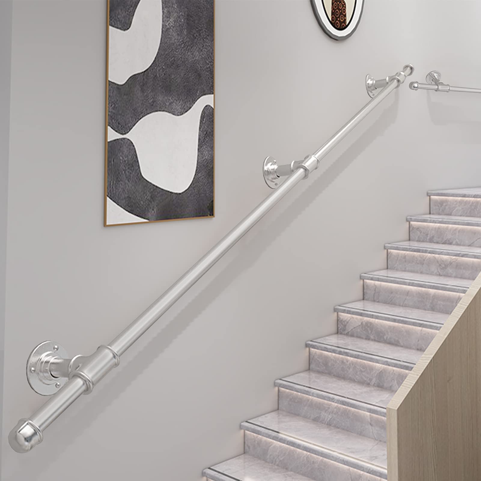 Handrail Stair Handrails Stainless Steel Stair Railings Indoor - View #5