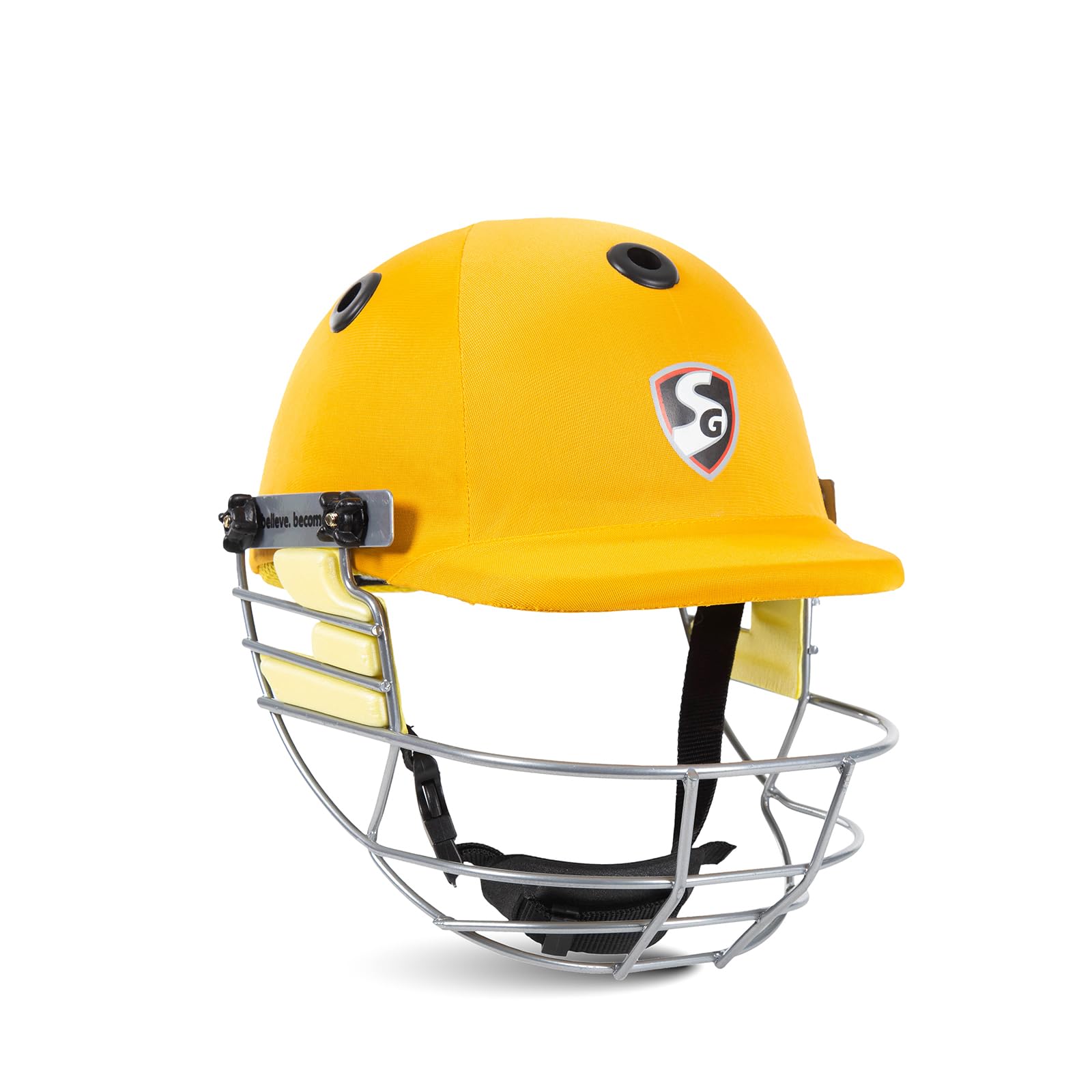 Cricket Helmet SG BLAZETECH Yellow Large-image-13