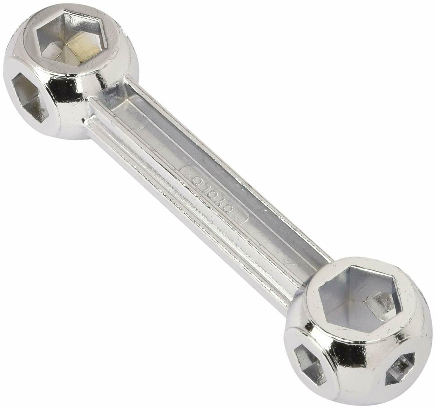 Etc Silver Bike Dumbbell Box Metric Spanner Tool 6-15Mm In