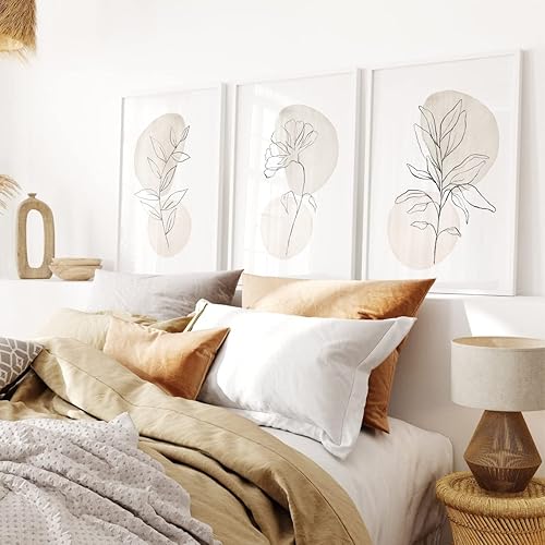 Miniatura 8 de NATVVA 3 piezas de impresiones Together is Our Favourite Place to Be, pósteres de arte de pared, pintura en lienzo para obras de arte de pareja,