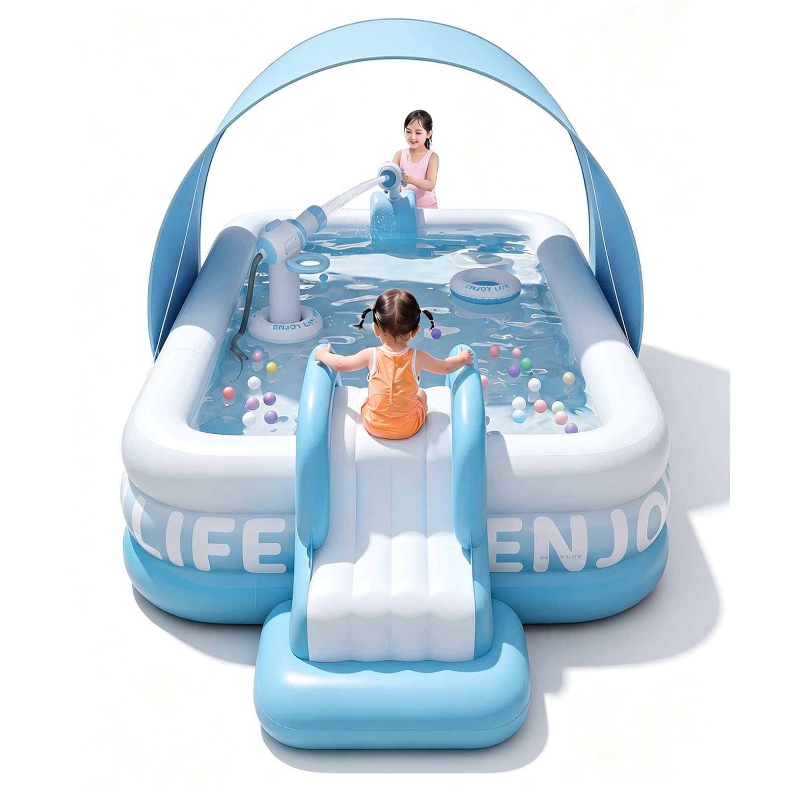 Piscina Gonfiabile Per Bambini Piscina Per Adulti(260 * 160 * 56cm)