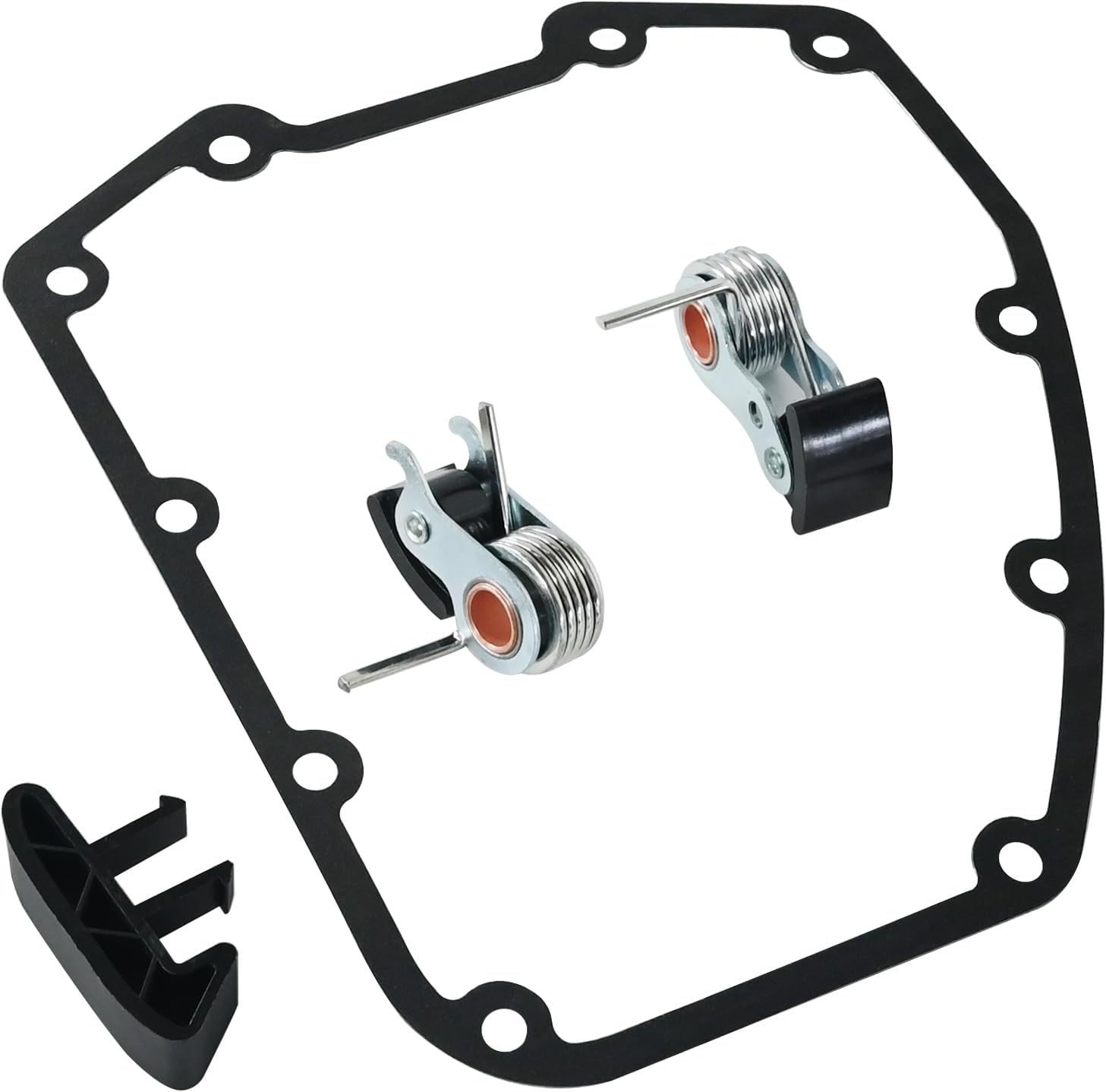 UOIENRT 39954-99A Cam Chain Tensioner with Cover Gasket and Guide Replacement for 1999-2006 Harley Twin Cam