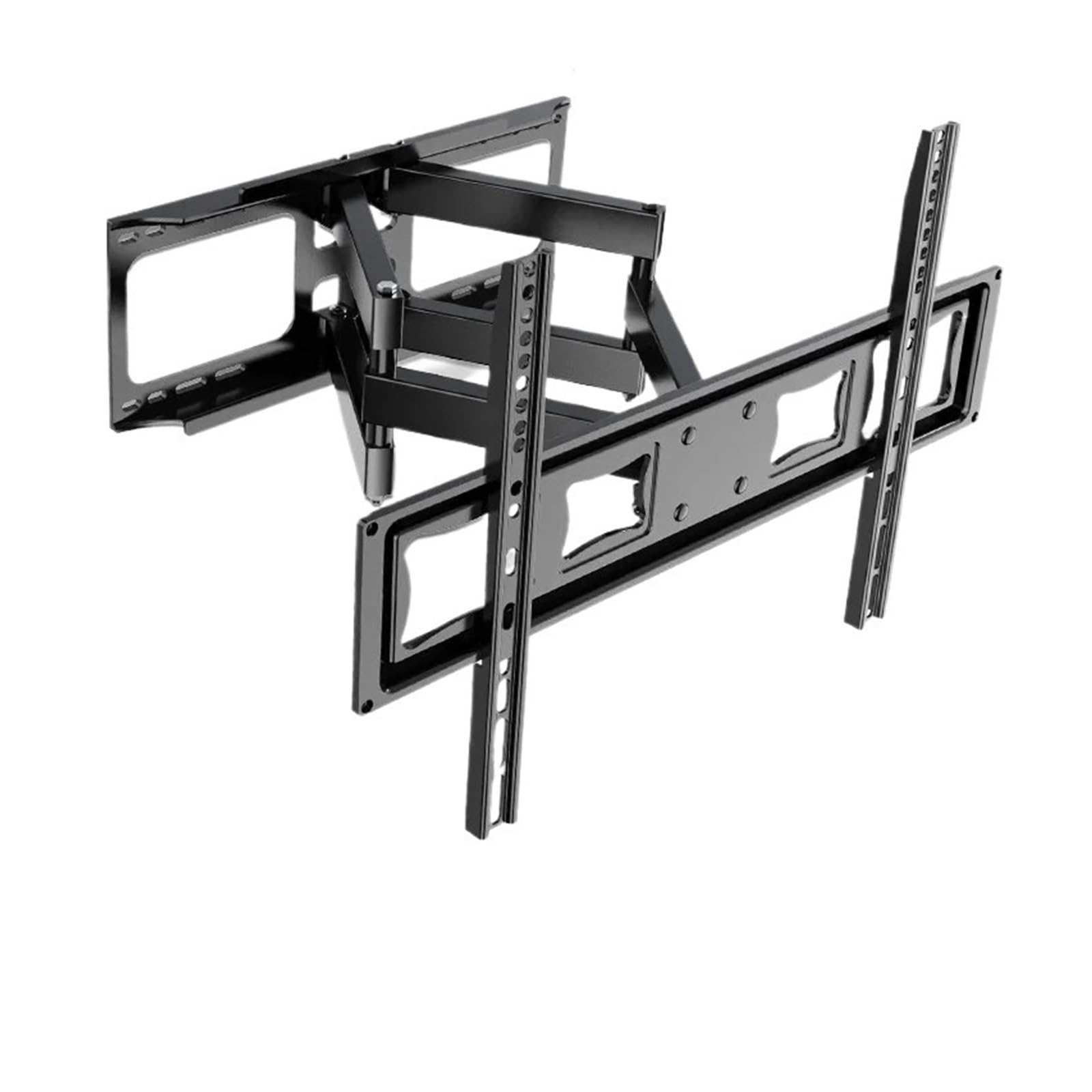 SCHIK Supporto da parete per TV da 32 a 75 pollici, staffa di montaggio per TV a movimento completo, articolata, orientabile, inclinabile, livellamento massimo VESA 600 x 400 mm
