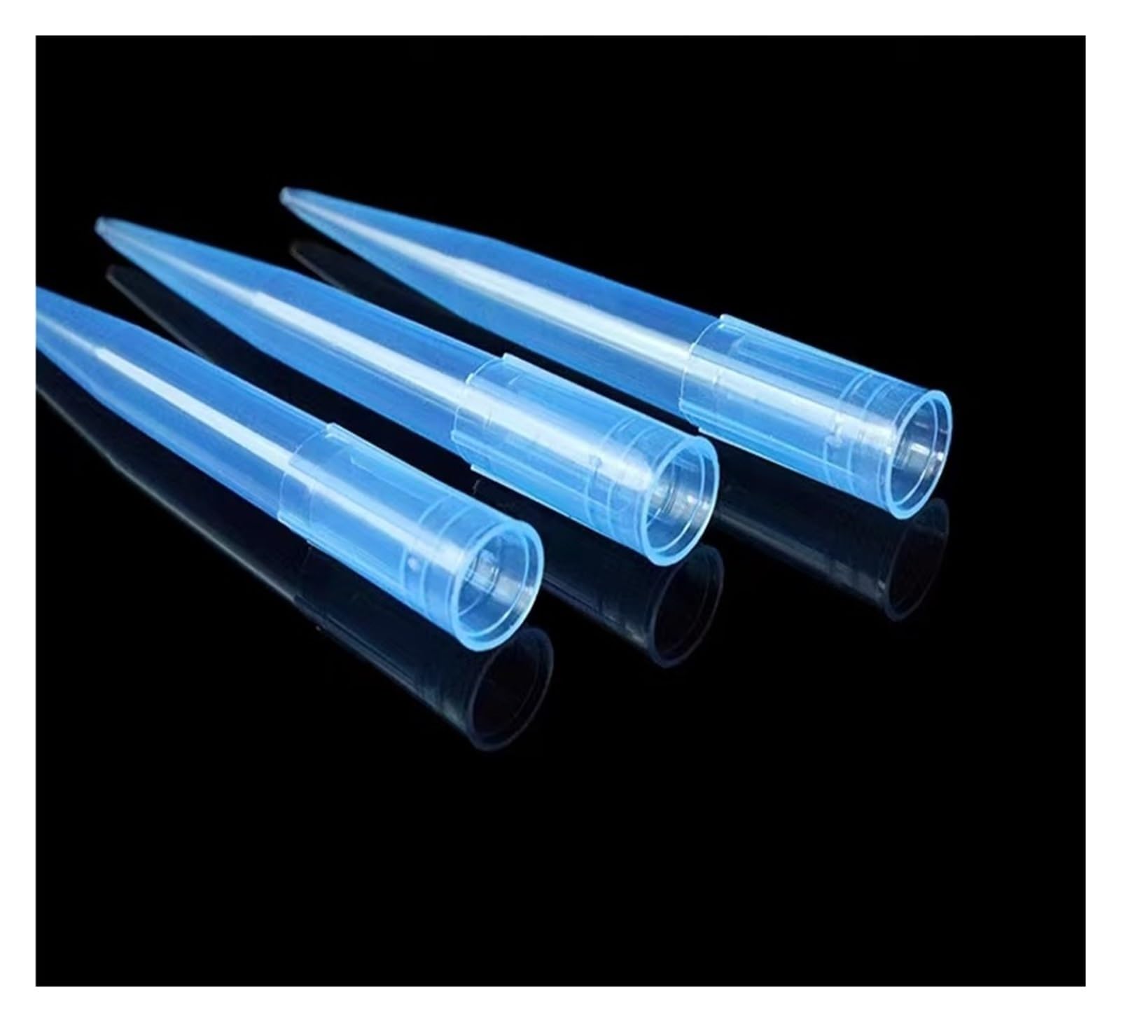 Puntas de pipeta de plástico PP Desechables de Laboratorio 10ul 200ul 1000ul 5ml 10ml for Puntas de pipeta de Prueba microbiológica(10ml 16x150mm 100pcs)