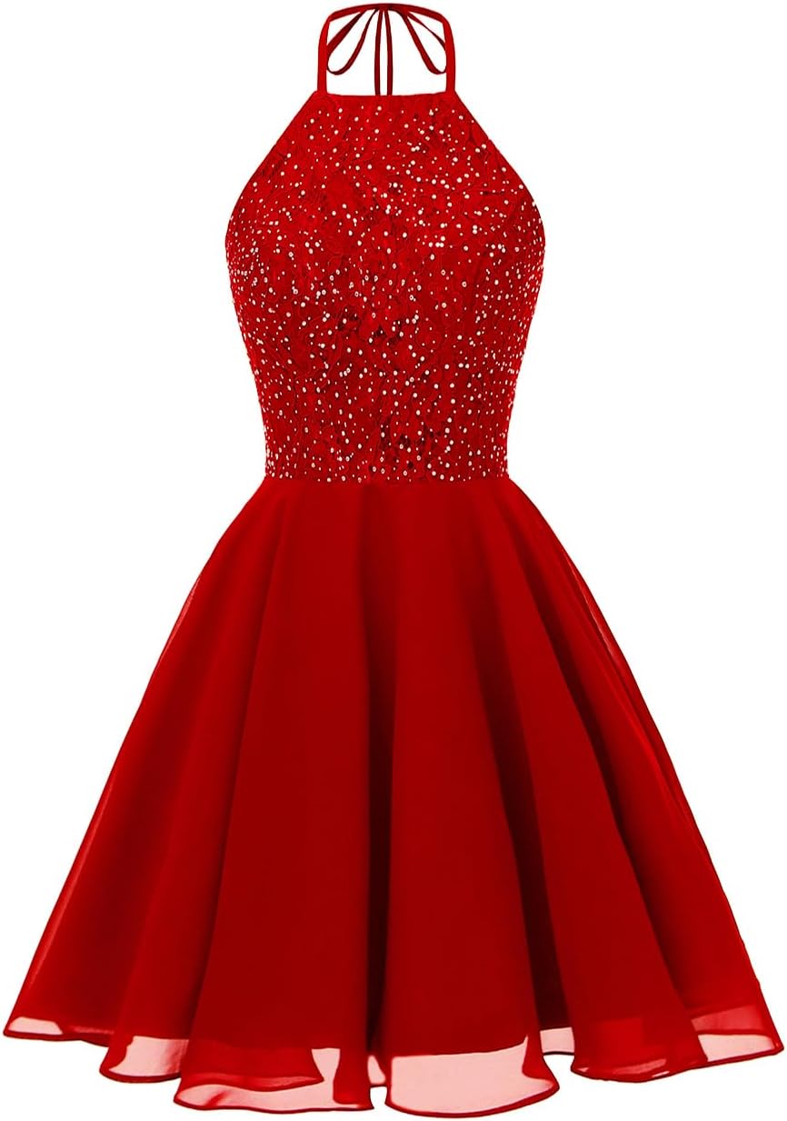 sparkly beaded wedding dresses mermaid Ava Presley 39254 Long Prom Iridescent Dress Halter Top Beaded High Sl –  Glass Slipper Formals main image 0