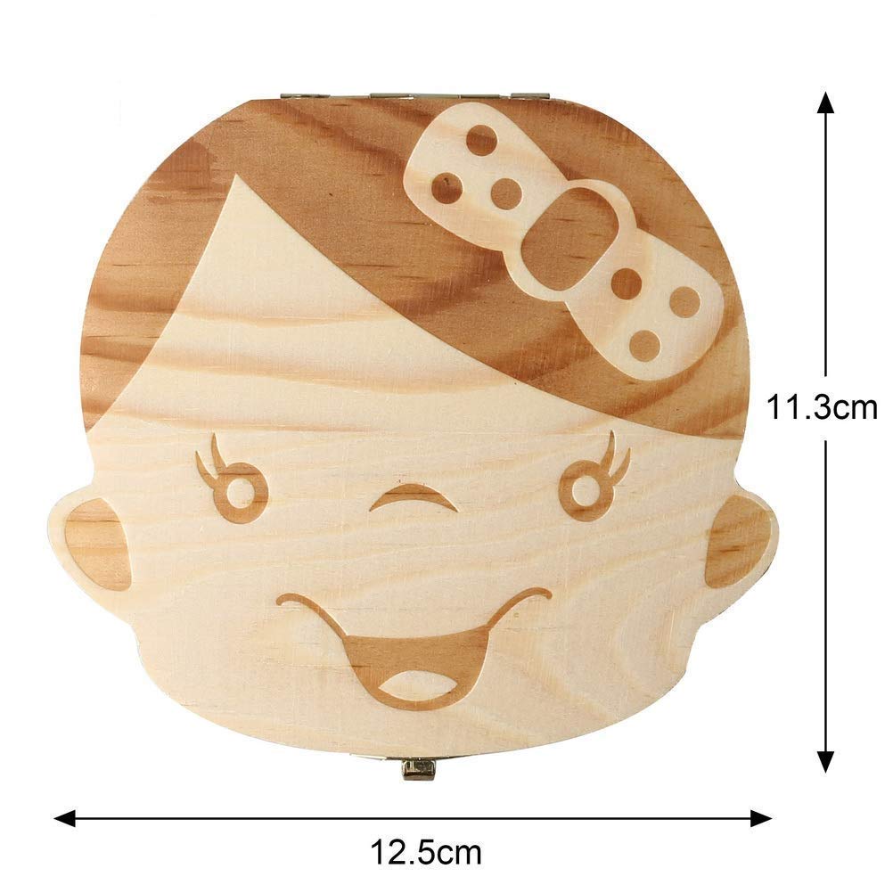 EXCEART 5 Stks Tand Saver Kettingen Baby Tand Keepsake Box Kinder Melktand Opbergkoffer First Lost Tand Organizer Kinderen Tanden Opslag Houder