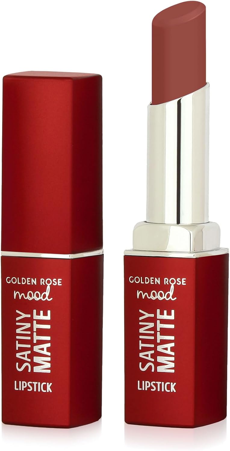 Golden Rose Mood Satiny Matte Lipstick No:05 Burnt Blush - Mat Ruj