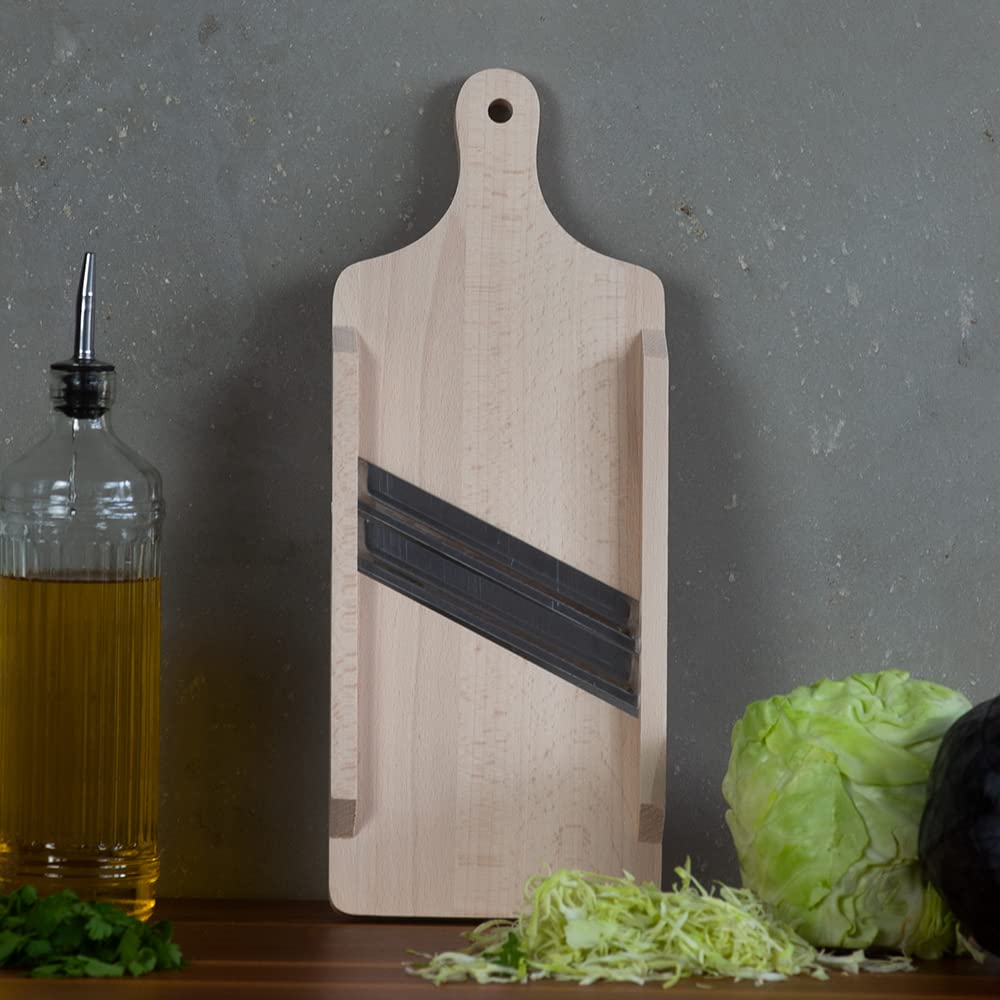 Hofmeister Holzwaren – Rallador (cuadrado, 2 cuchillas, pack de 1 unidad