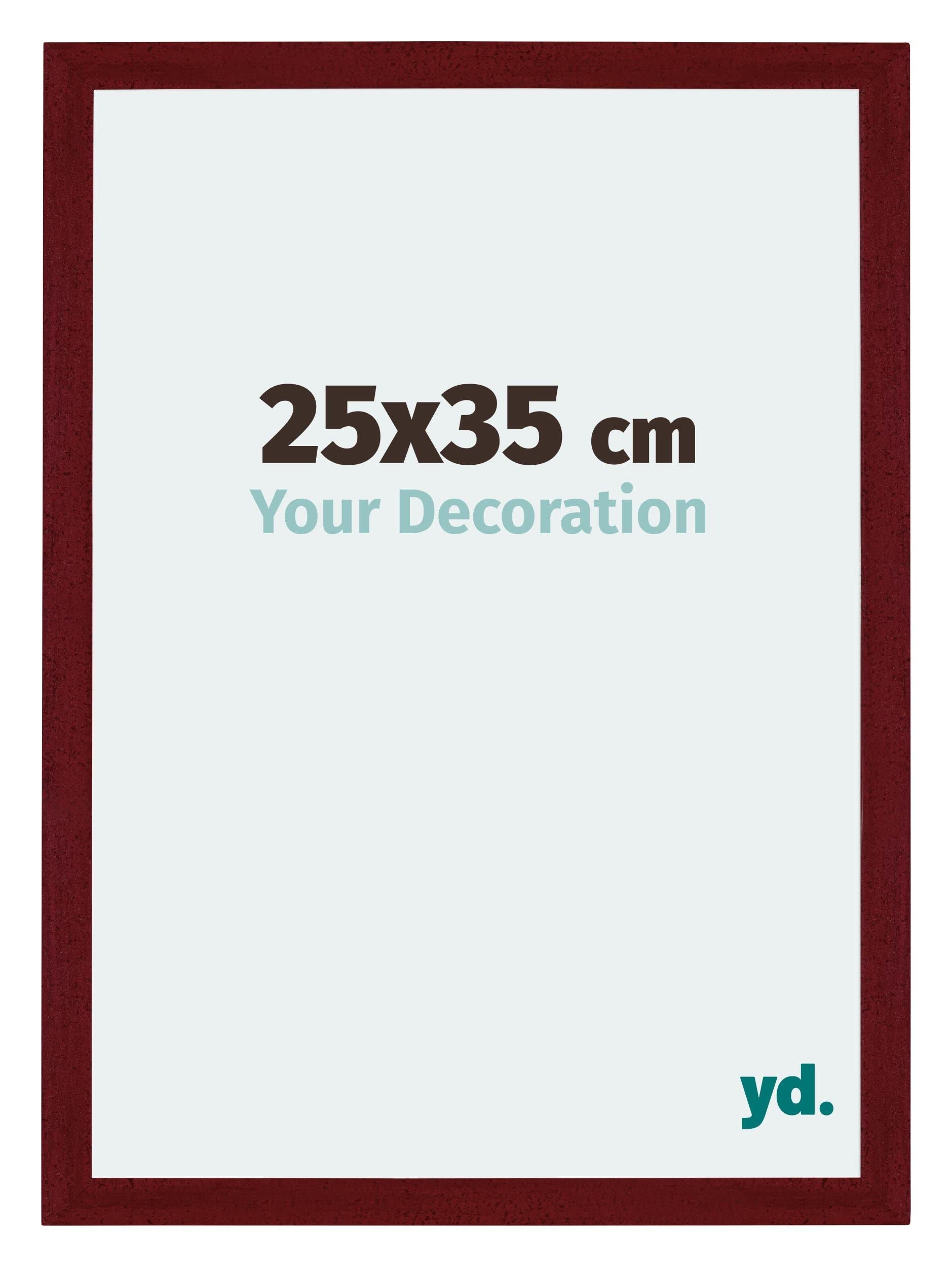 Your Decoration - Puzzle frame 25x35 - Wine Red Swept - Puzzle frame 500-1000 Pieces - MDF Photoframe - Mura