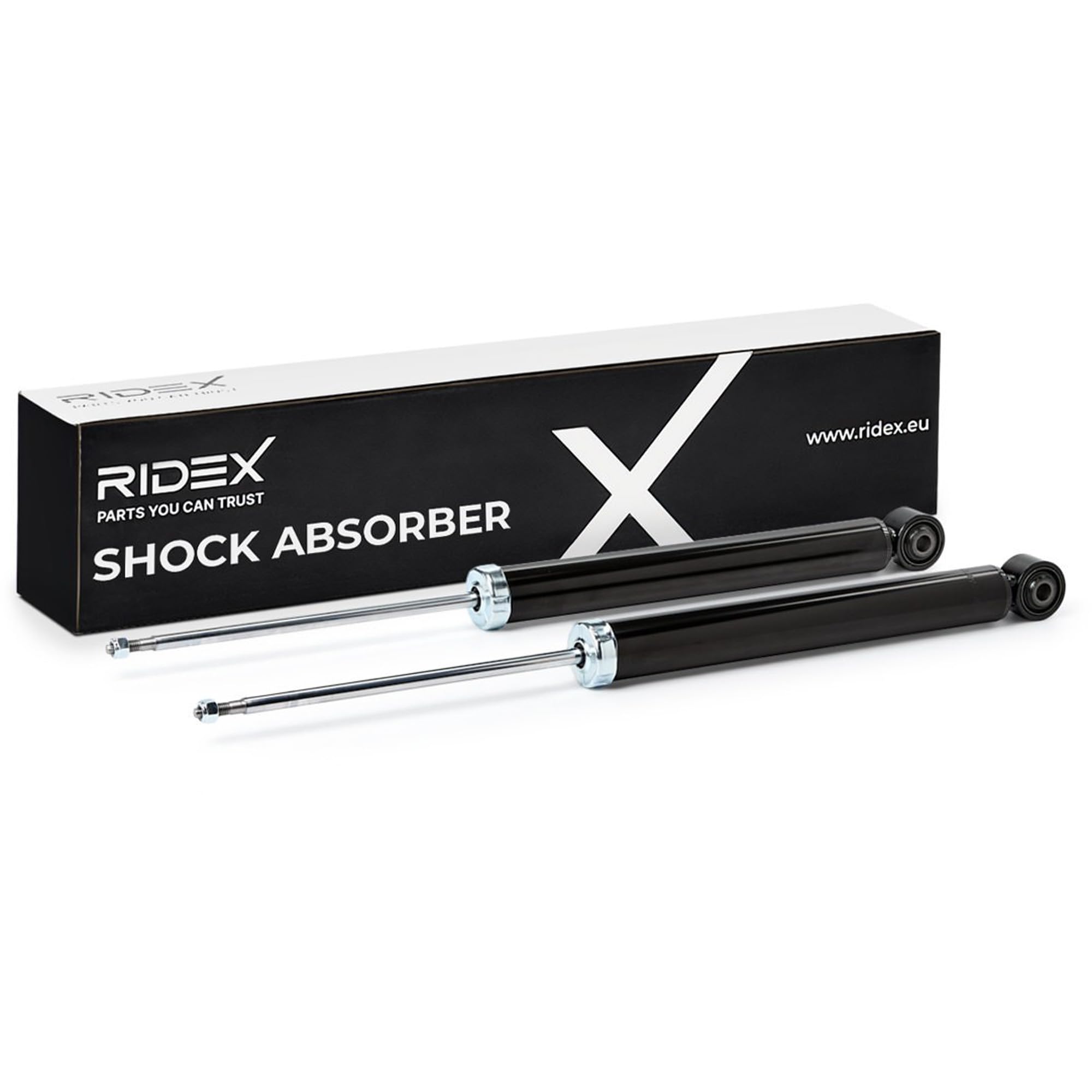 RIDEX 2x Amortisseur Arrière 2x Jeu, Pression de gaz Compatible avec AUDI A4 B8 Avant 8K5 Q5 8RB A6 C7 Avant 4G5, 4GD A5 B8 Coupé 8T3 A5 B8 Sportback 8TA