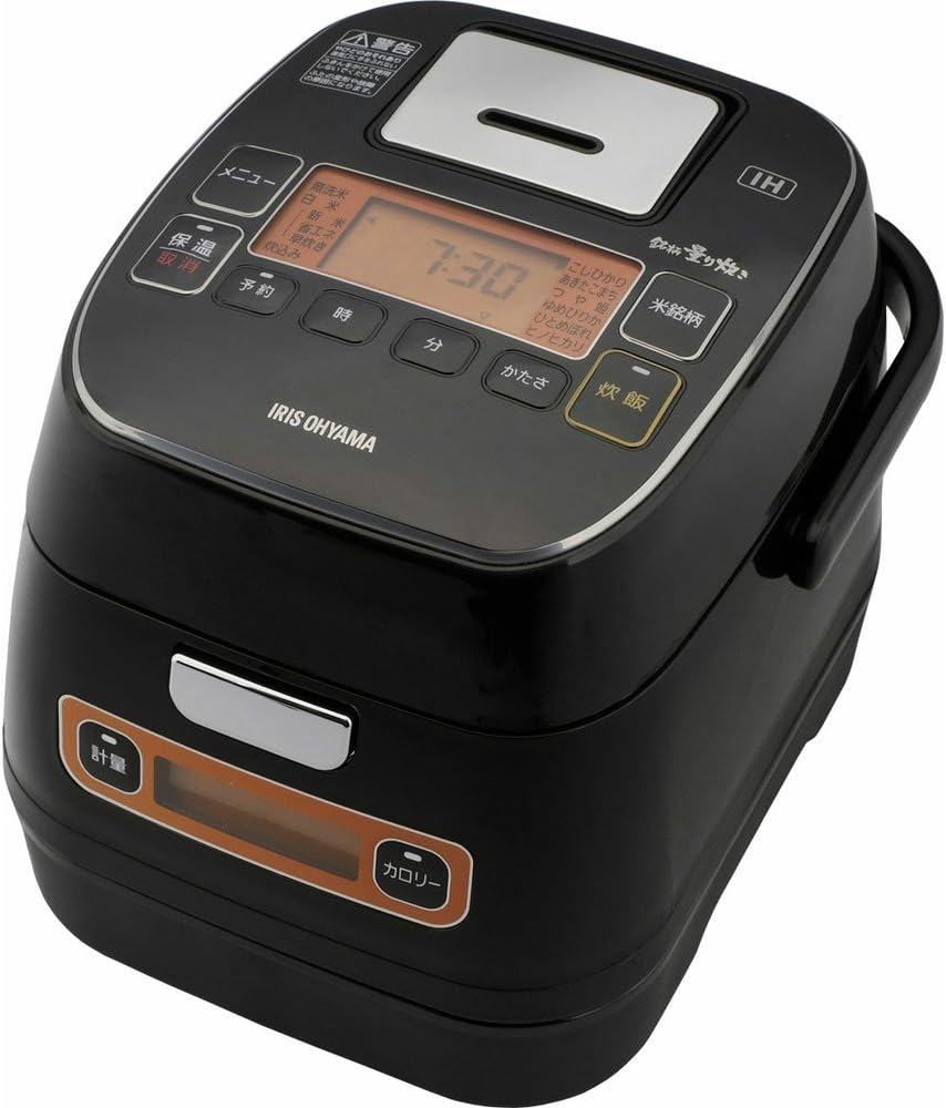 IRIS OHYAMA IH Jar Rice Cooker (3Go) (Measurement Cooking