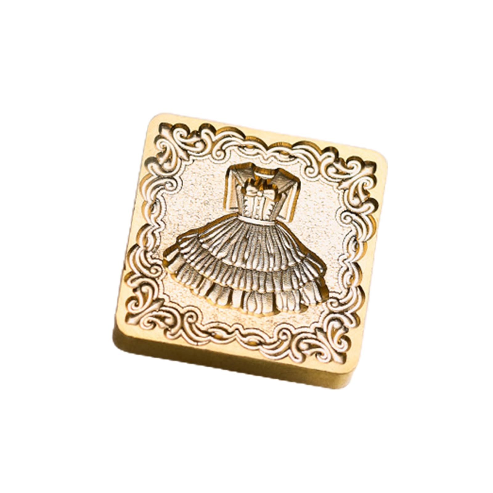 Tsophreniq Decorating Stamp Lacquer Holiday Sealing Seal Design Embossing Wedding Wax Stamper Card Replacement Brass Wax Seal Stamp Head