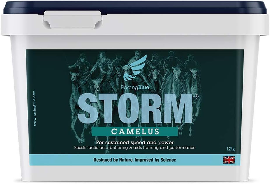 Storm Camelus Muscle Supplement for Racing Camels for Sustained Speed Power and Endurance Performance Unique Scientifically formulated Sports Nutrition Product specifically for Camels