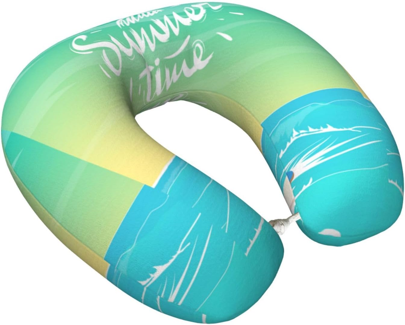 French Bulldog Surfing Travel Pillow Memory Foam Neck Pillow, Travel Essentials Airplane Pillow, Neck Pillow for Traveling/Sleeping, Travel Accessories for Women Men