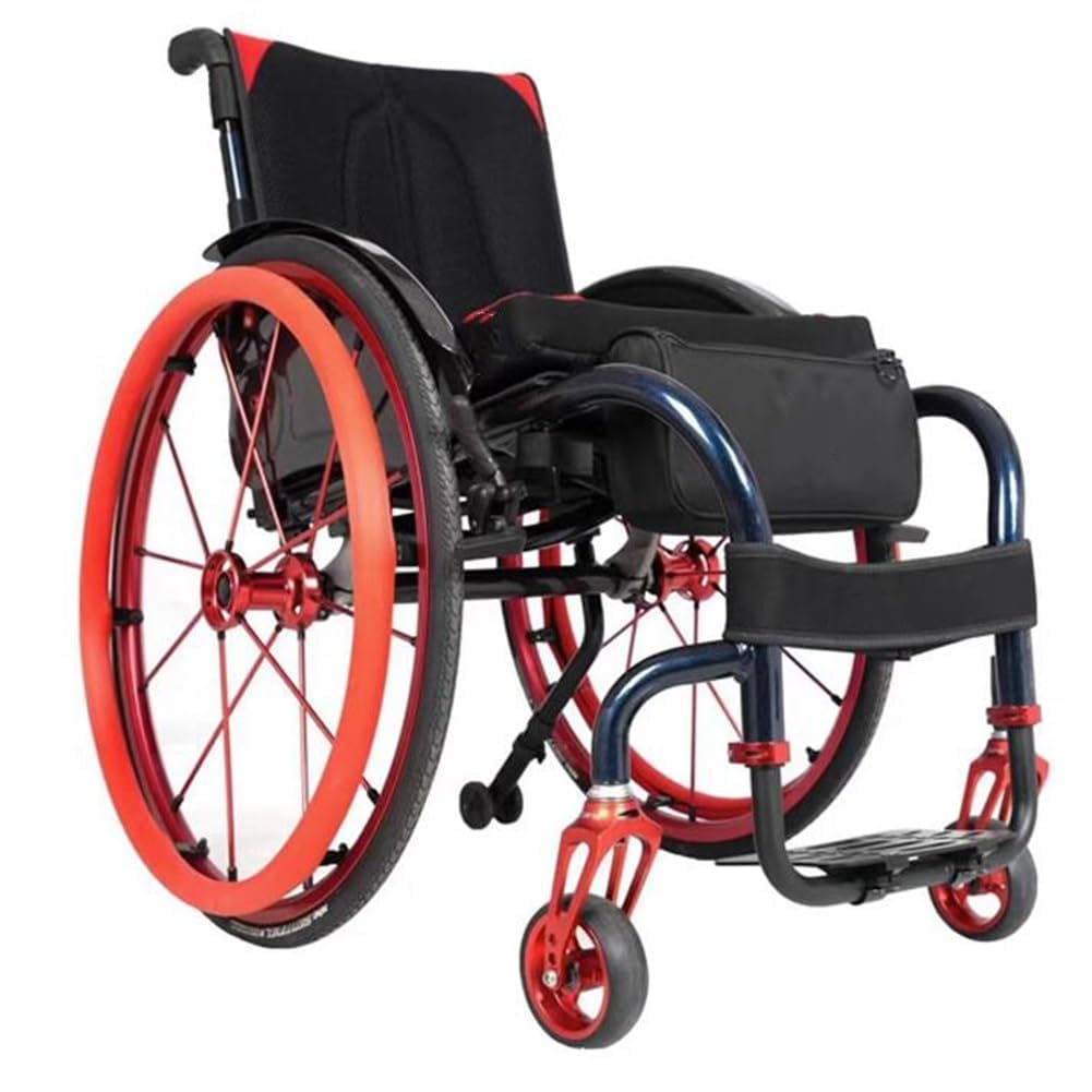 CVMRBY Ruote Anteriori di Ricambio per Sedia a rotelle da 4 pollici/100 mm, rotelle Antiscivolo per deambulatore, Accessori per Sedia a rotelle Sportiva con Pneumatici pieni e mozzo in Alluminio,