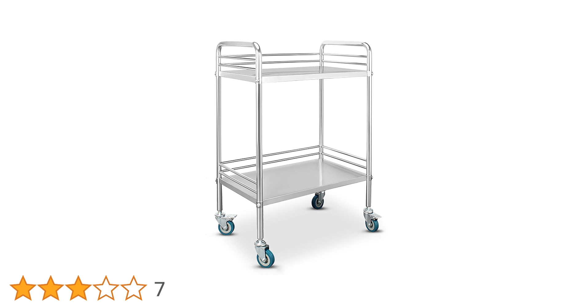 Amazon.co.jp: ステンレス ワゴン サ医療ービス カート 2/3段