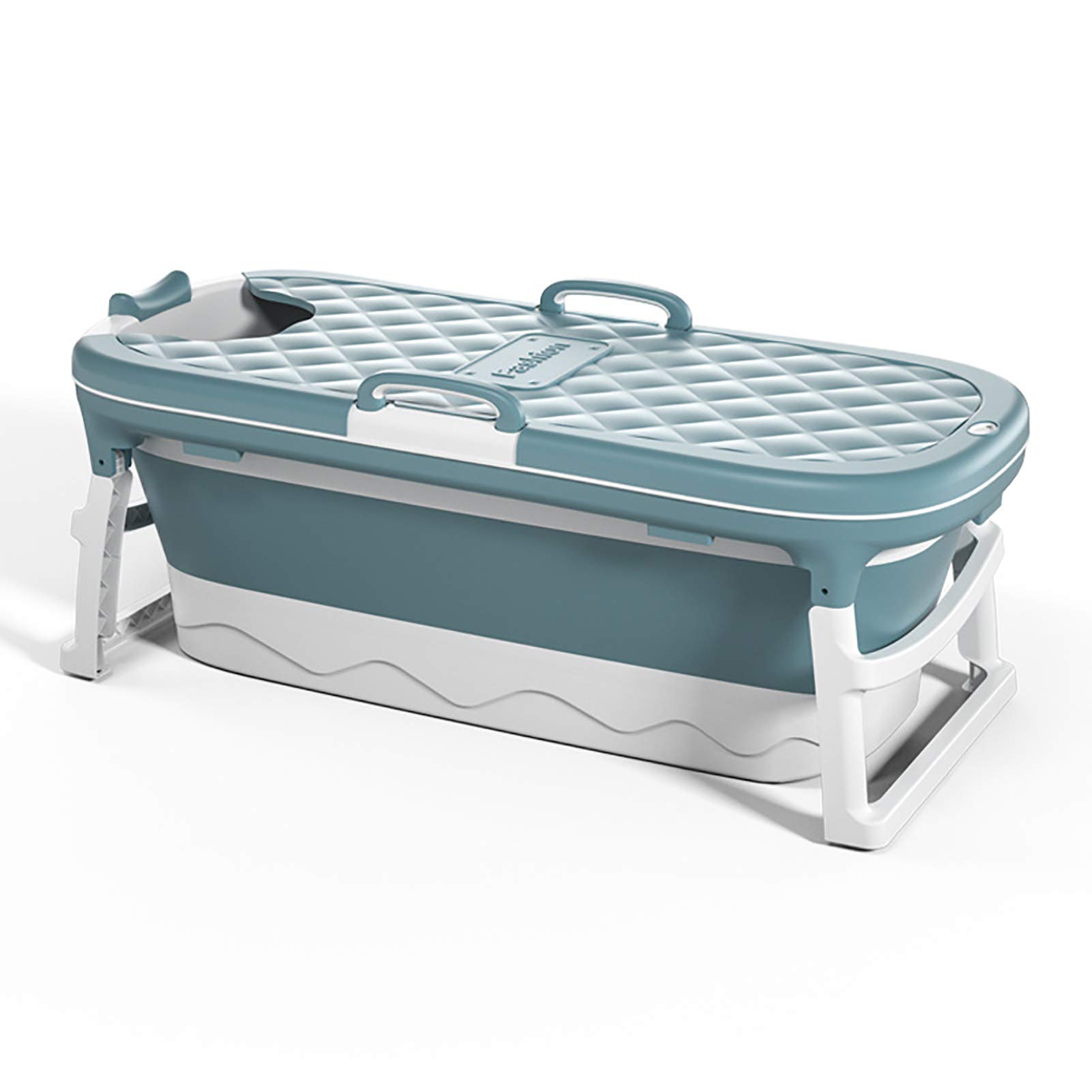KLZUOPT Portable Bathtub Adult Portable Bathtub Folding Bathtub Adult SPA Massage Bathtub Outdoor Thermal Insulation Bathtub Freestanding Portable Bathtub Children‘s Pool Bathing Bath Tub