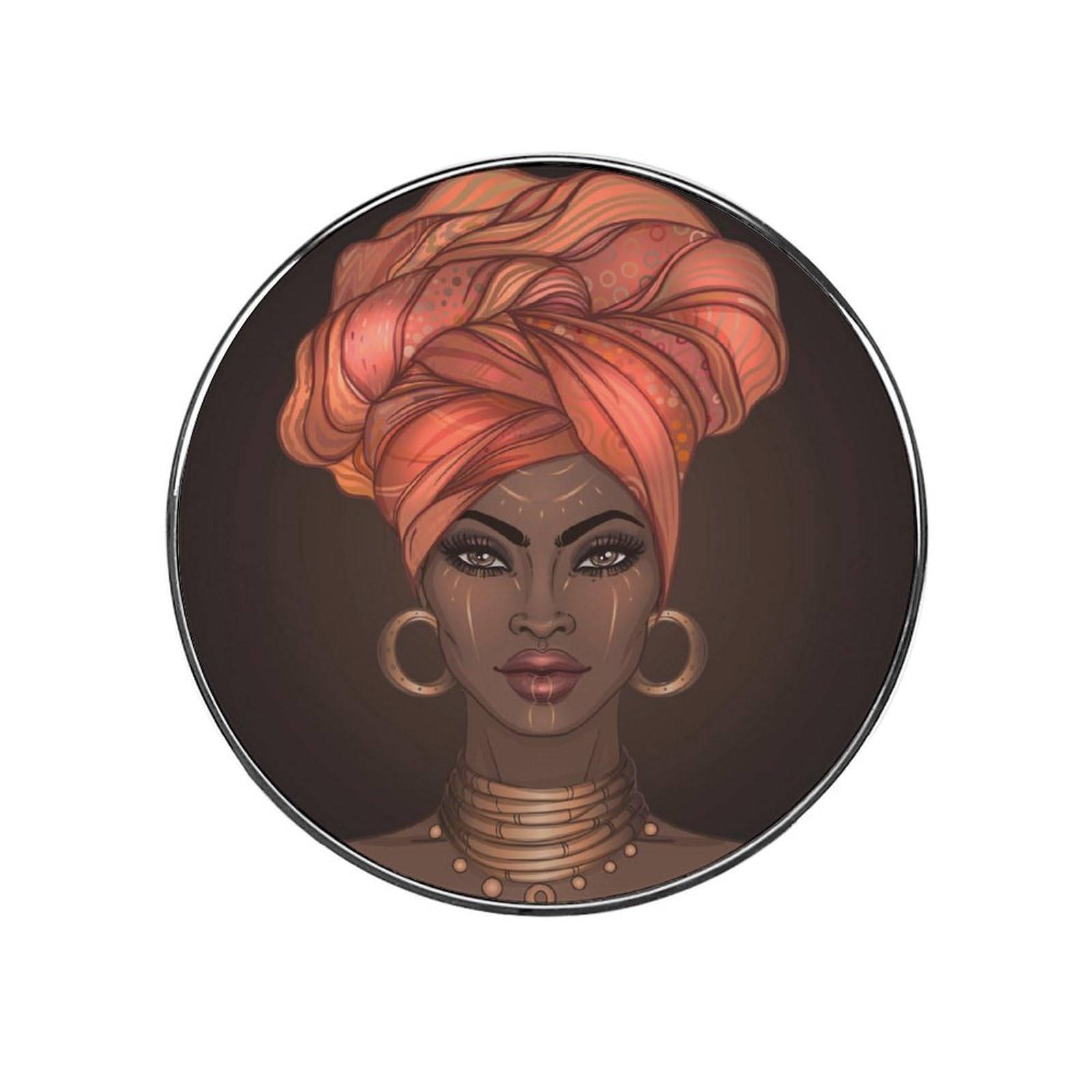 Africa Woman Magnets For Fridge Kitchen Decoration For Refrigerators Whiteboards