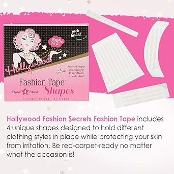 Hollywood Fashion Secrets Fashion Tape, Shapes