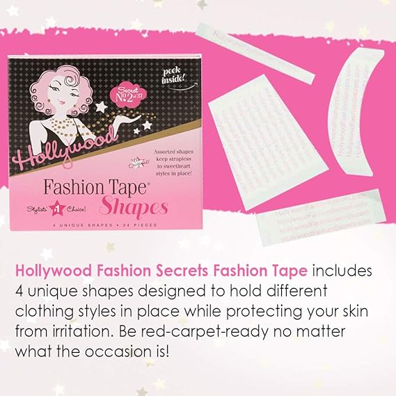 Hollywood Fashion Secrets Fashion Tape, Shapes