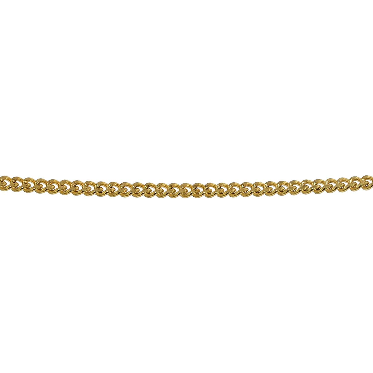 trendor Feine Panzerkette 333 Gold 0,8 mm Längen 36-60 cm 72436 | elegante goldene Kette, wunderschöne Geschenkidee, Halskette aus Echtgold