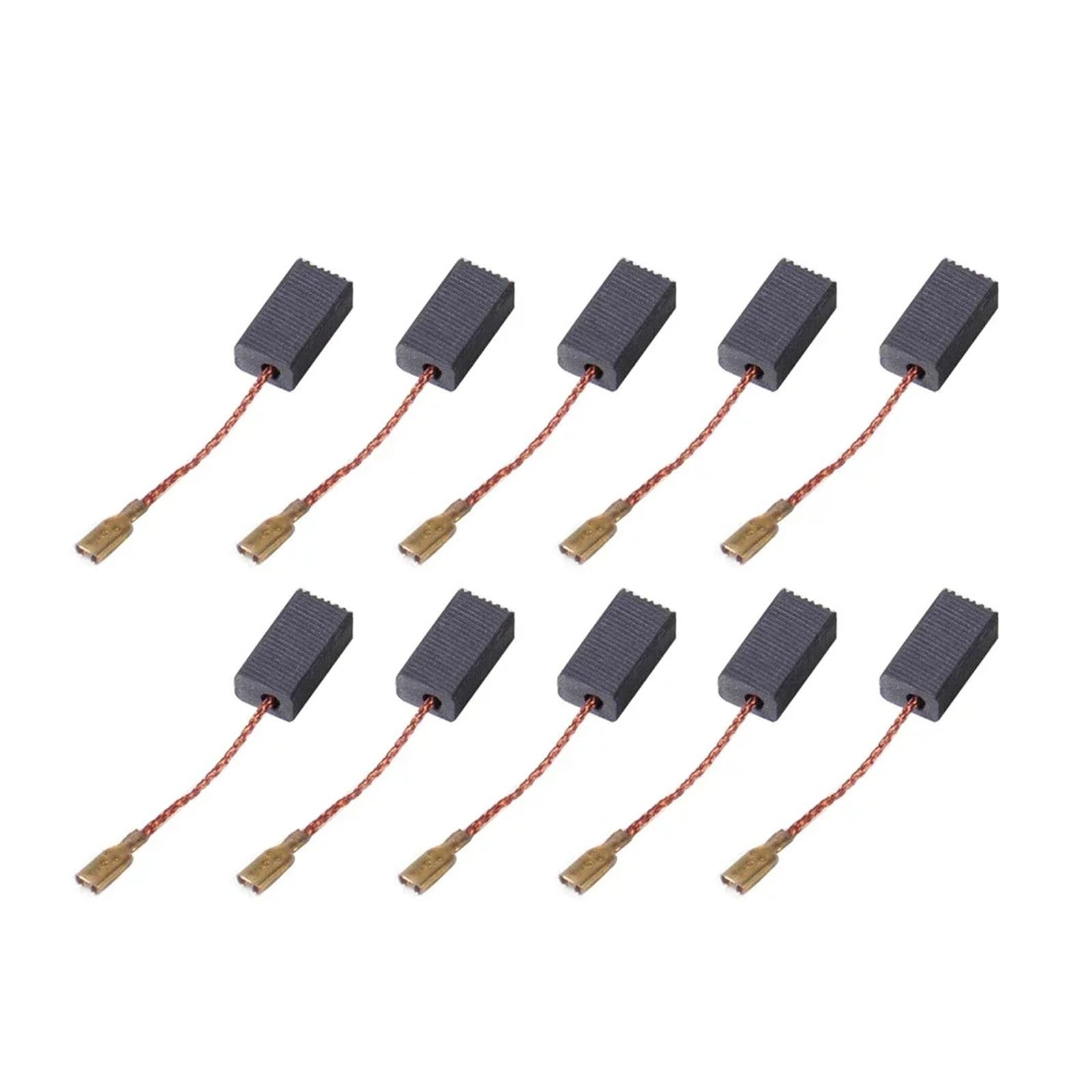Cqjfcybra 50Pcs Carbon Brushes For Gws 6-100 Pws 18-230 Gnf 65A Angle Grinder