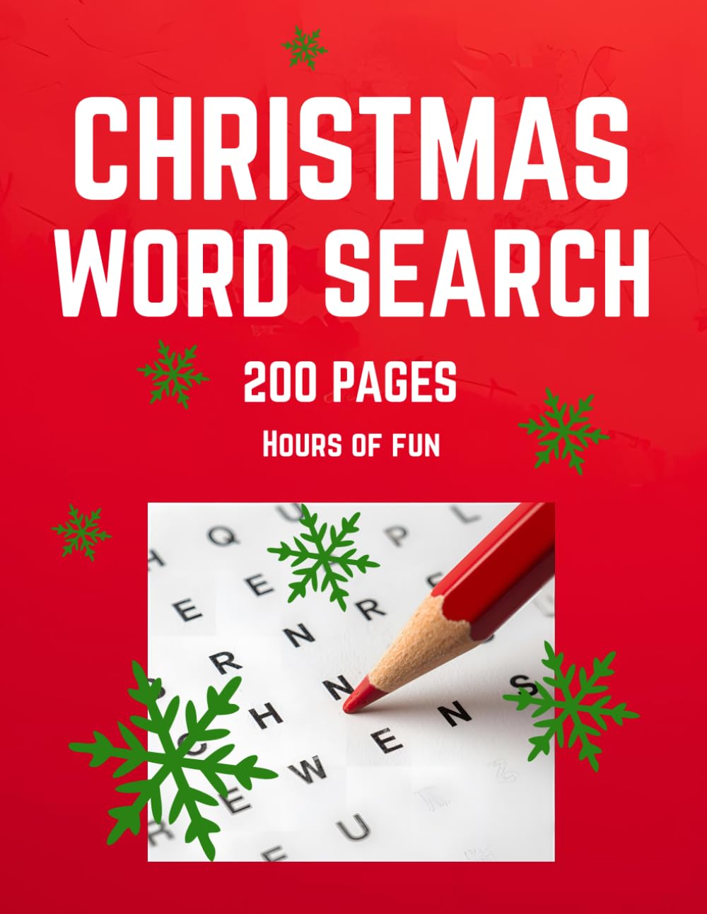 Word Search Christmas 200 Pages Edition: Hours of fun