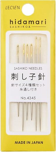 Hidamari Sashiko Needles - by Lecien Japan
