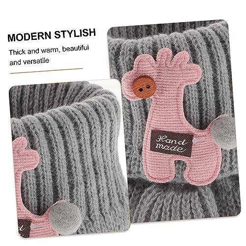 Knitted Cartoon Scarf for Boys Winter Warm Neck Warmer Accessory Soft and Durable for Cold Weather Washable and Travel Friendly2