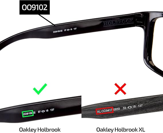 Fuse Lenses Replacement Lenses for Oakley Holbrook OO9102 Sunglasses, UV