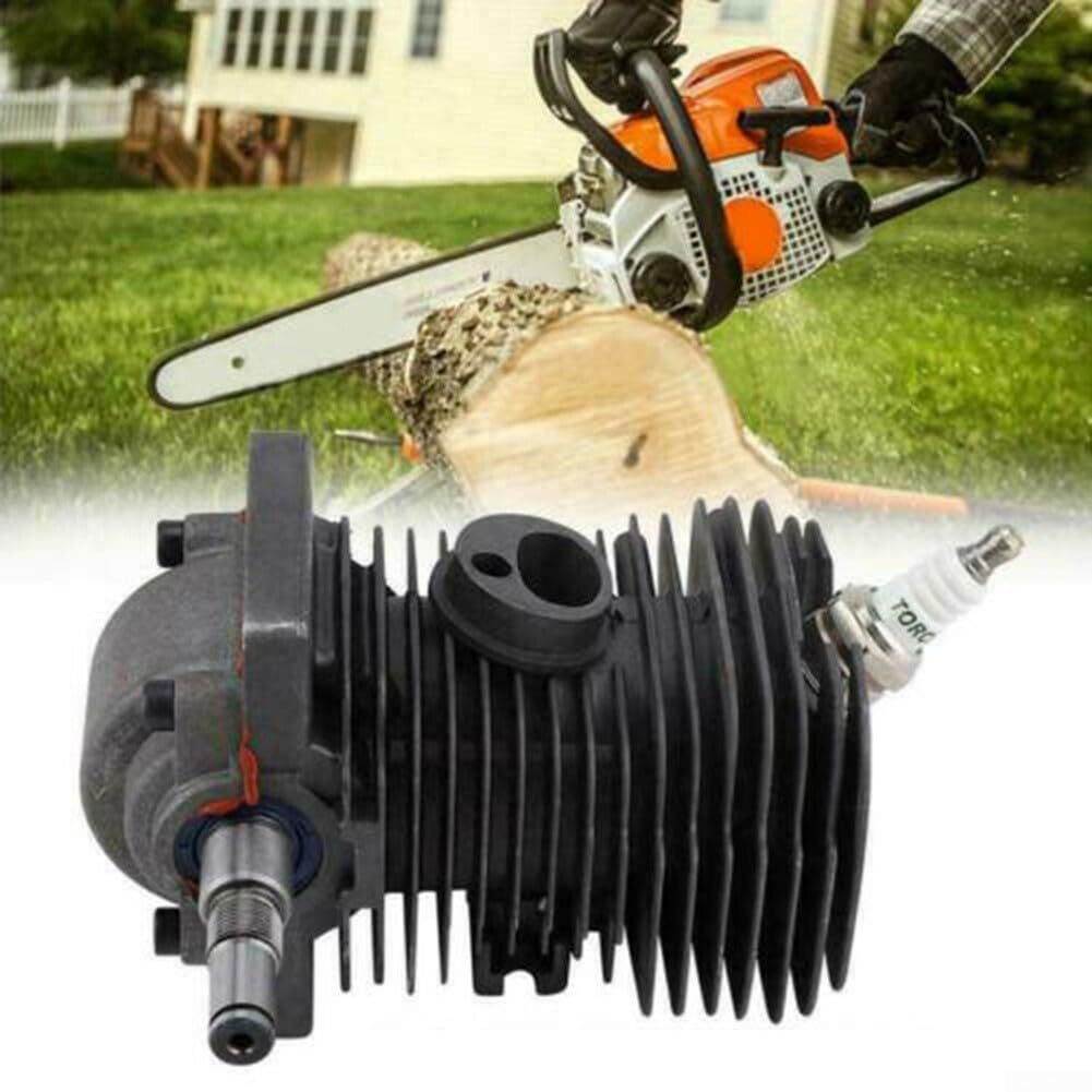 Zoegneer Kit de cigüeñal de pistón cilíndrico para 017 MS170 018 MS180 eje de manivela de pistón de 38 mm